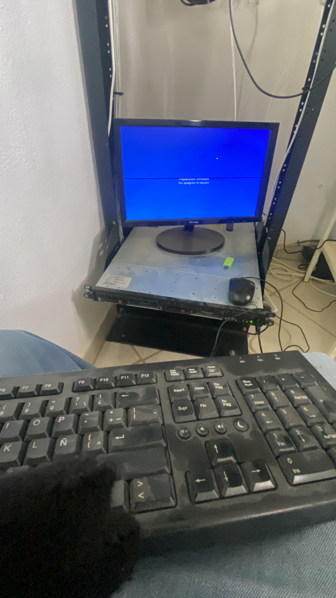 Servidores en operación